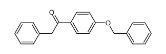 4'-benzyloxy-2-phenylacetophenone Structure