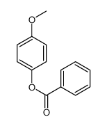 (4-methoxyphenyl) benzoate structure