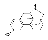 (+)-3-HYDROXYMORPHINAN HYDROBROMIDE结构式