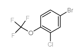4-Bromo-2-chloro-1-(trifluoromethoxy)benzene Structure