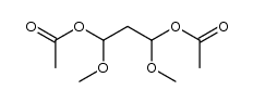 1,3-diacetoxy-1,3-dimethoxy-propane Structure