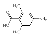 Benzoic acid,4-amino-2,6-dimethyl- Structure