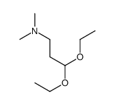 (3,3-二乙氧基丙基)二甲胺结构式