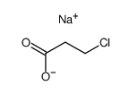 3-Chloropropionic acid sodium salt结构式