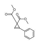 dimethyl 2-phenylcycloprop-2-ene-1,1-dicarboxylate结构式