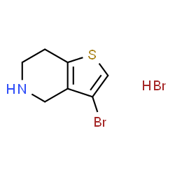 3-溴-4h,5h,6h,7h-噻吩并[3,2-c]吡啶氢溴酸盐图片