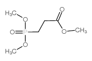 二甲基[2-(甲氧基羰基)乙基]膦酸酯结构式