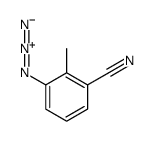 3-azido-2-methylbenzonitrile Structure