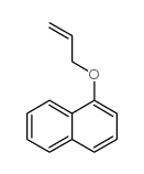 1-烯丙氧基萘结构式