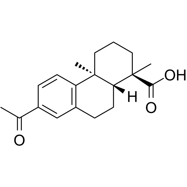 16-去甲-15-氧代脱氢松香酸结构式