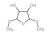 3,4-二羟基-2,5-二甲氧基四氢呋喃结构式