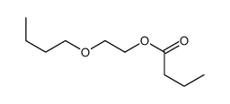 2-butoxyethyl butyrate结构式