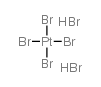 九水合六溴铂(IV)酸结构式
