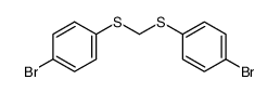 Methylenebis(4-bromophenyl sulfide)结构式
