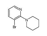 3-Bromo-2-(1-piperidinyl)pyridine Structure