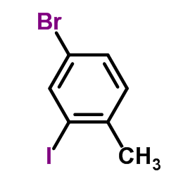 4-溴-2-碘甲苯结构式