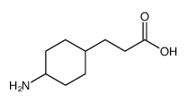 3-(4-氨基环己基)丙酸结构式