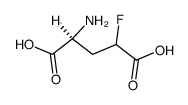 4-FLUORO-L-GLUTAMIC ACID结构式