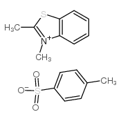 2,3-二甲基苯并噻唑鎓对甲苯磺酸盐结构式