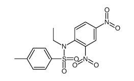 N-(2,4-dinitrophenyl)-N-ethyl-4-methylbenzenesulfonamide Structure