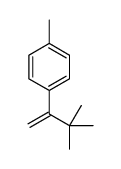 1-(3,3-dimethylbut-1-en-2-yl)-4-methylbenzene Structure
