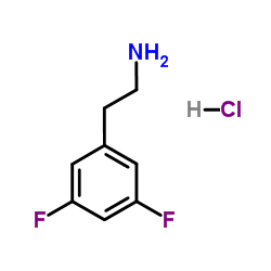 2-3,5-二氟苯乙胺结构式