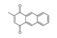 2-methylanthracene-1,4-dione Structure