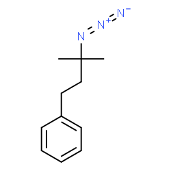 1-Phenyl-3-azido-3-methylbutane Structure