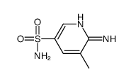 3-Pyridinesulfonamide,6-amino-5-methyl-(9CI)结构式