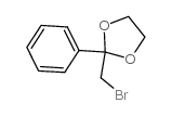 2-(溴甲基)-2-苯基-1,3-二氧戊环结构式