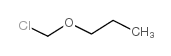 1-(chloromethoxy)propane Structure