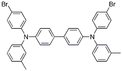 [1,1'-Biphenyl]-4,4'-diaMine, N4,N4'-bis(4-broMophenyl)-N4,N4'-bis(3-Methylphenyl) Structure