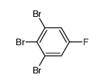 1,2,3-TRIBROMO-5-FLUOROBENZENE Structure
