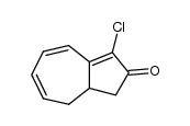 3-Chloro-8,8a-dihydroazulen-2(1H)-one Structure