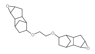 2,5-Methano-2H-indeno[1,2-b]oxirene, 4,4'-[1,2-ethanediylbis(oxy)]bis[octahydro- Structure