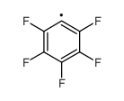 pentafluorophenyl radical Structure