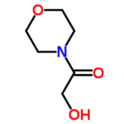 2-MORPHOLIN-4-YL-2-OXOETHANOL Structure