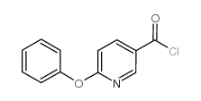 6-苯氧基烟酰氯结构式