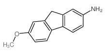 7-methoxy-9H-fluoren-2-amine Structure