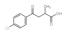 3-(对氯苯甲酰)-2-甲基丙酸结构式