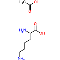赖氨酸醋酸盐结构式