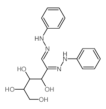 D-Fructose phenylosazone结构式