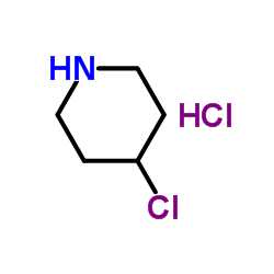 4-Chloropiperidine hydrochloride (1:1) Structure