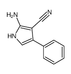 2-氨基-3-氰基-4-苯基吡咯结构式