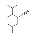 Cyclohexanecarbonitrile, 5-methyl-2-(1-methylethyl)- (9CI)结构式