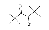 4-bromo-2,2,5,5-tetramethyl-hexan-3-one结构式