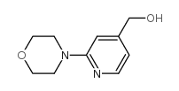 (2-吗啉基吡啶-4-基)甲醇结构式