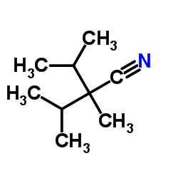 2,2-Bis(isopropyl)propionitrile structure