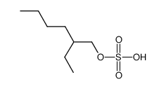 2-乙基-磺酸戊酯结构式