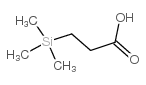 3-Trimethylsilylpropionic acid Structure
